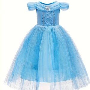 Dreamy Princess Tutu Dress Girls Elegant 7-8